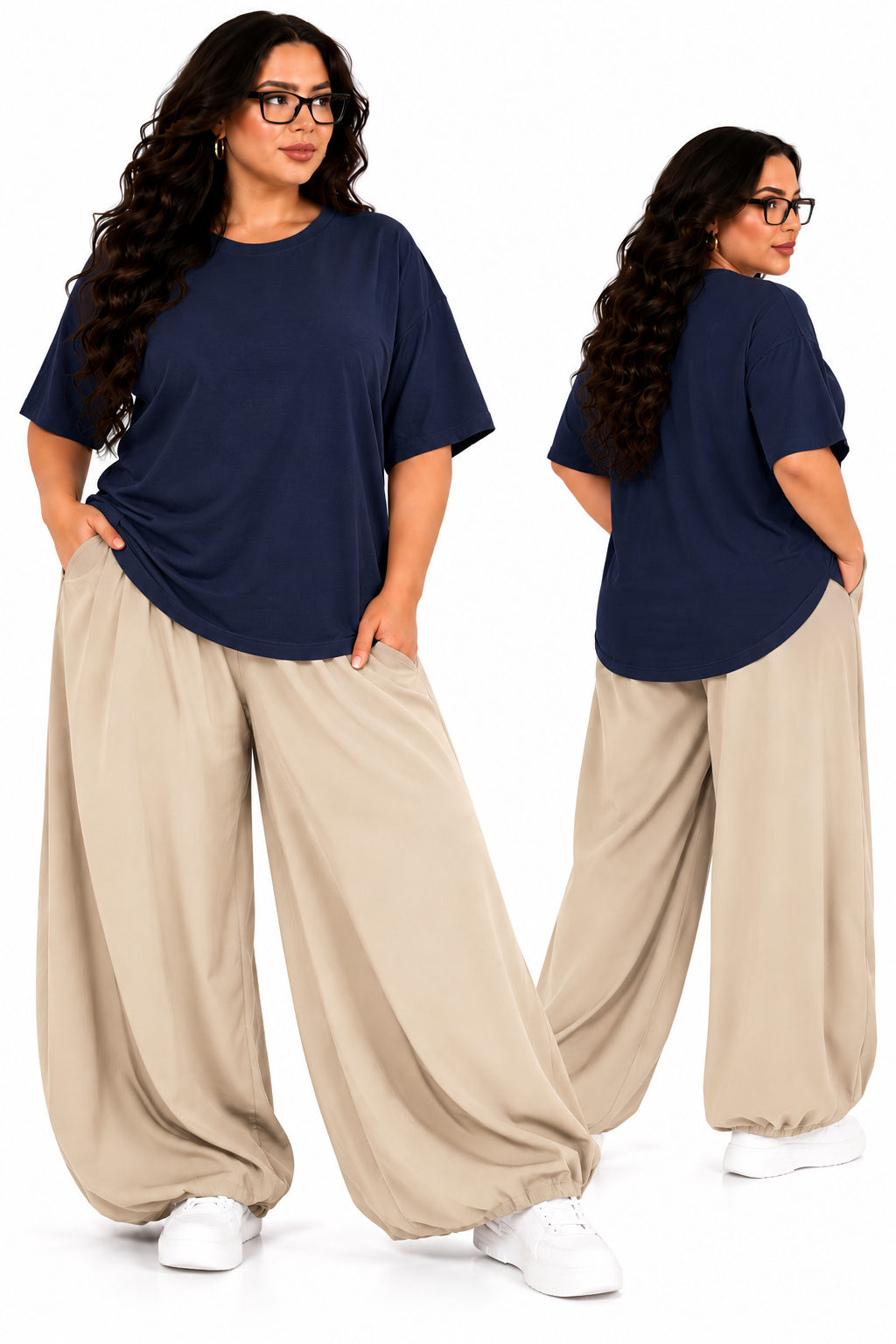 T-shirt Basic Curvi