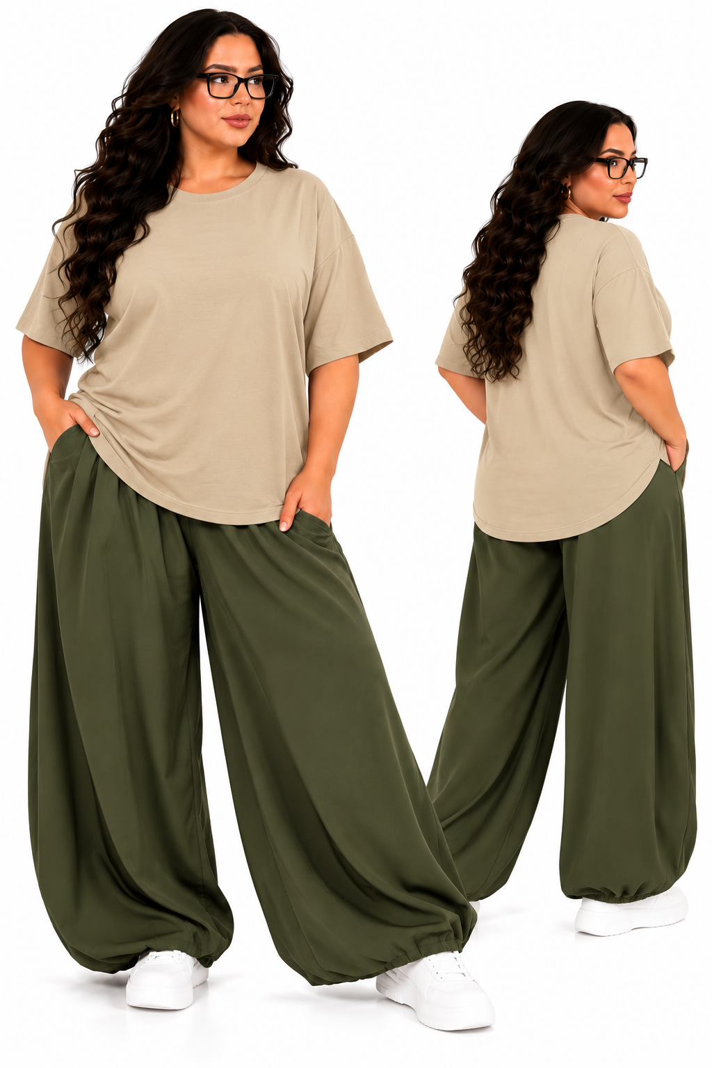 T-shirt Basic Curvi