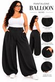 Pantalone Baloon Ambra Curvi