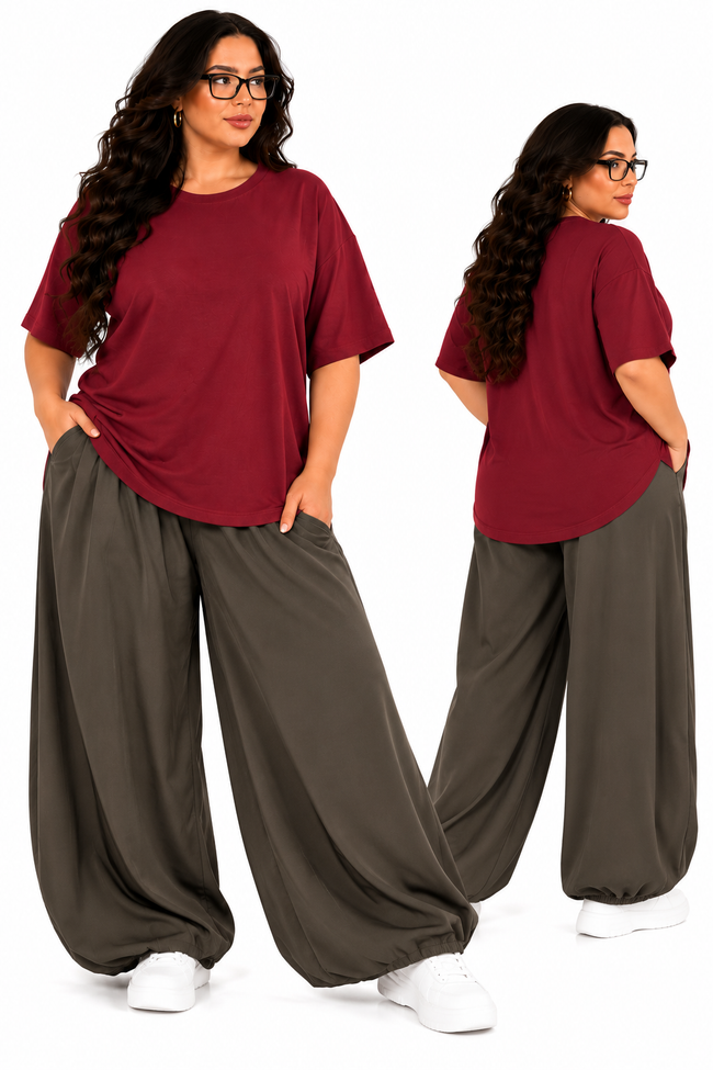 T-shirt Basic Curvi