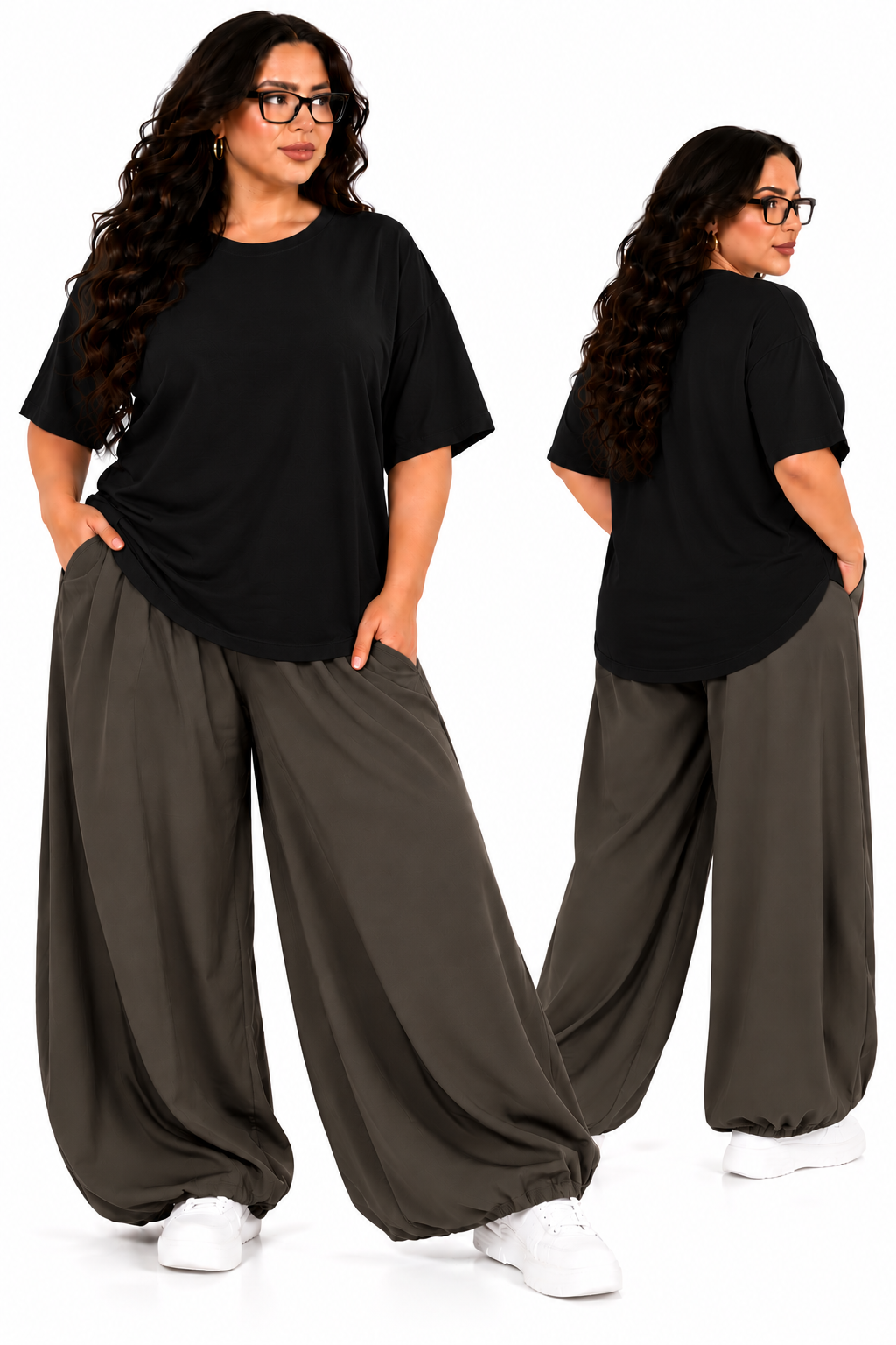 T-shirt Basic Curvi