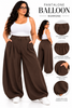 Pantalone Baloon Ambra Curvi