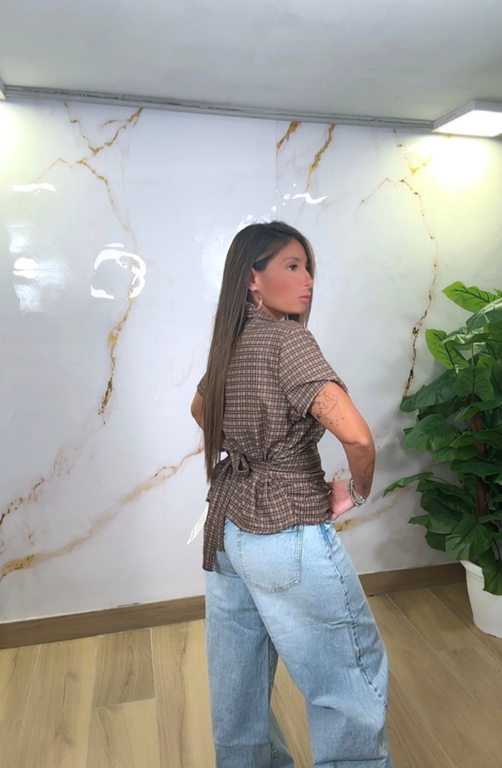 Camicia a Quadretti