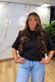 T-shirt Dream con Spalline Donna 95% Cotone